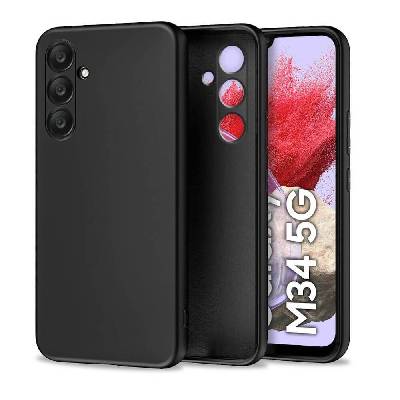 Силиконов (TPU) калъф за Samsung Galaxy M34 5G - Tech-Protect Icon TPU Case (черен) (THP2607)