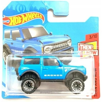 HOT WHEELS 21 FORD BRONCO THEN AND NOW 3/10 N 1:64