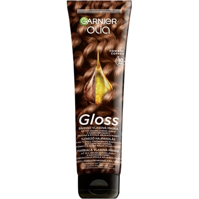 GARNIER OLIA GLOSS FARBIACA VLASOVA MASKA COWBOY COPPER