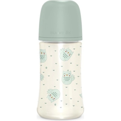 Suavinex láhev sklo Bonhomia fyziologická SX Pro zelená 240ml