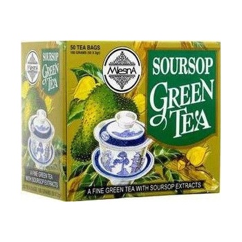 Mlesna soursop zelený čaj porcovaný 50 ks