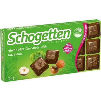 Schogetten Milk Chocolate Hazelnuts 100 g
