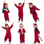 My Other Me Маскировъчен костюм за бебета My Other Me Quick N Fun Червен (3 Части) Размер 3-4 години