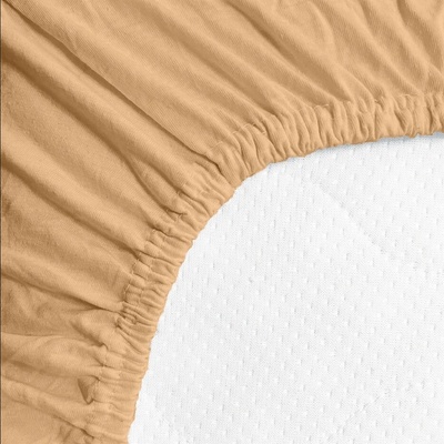 Top textil Prostěradlo Jersey Lux béžové 70x140