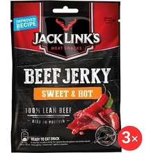 Jack Links Beef jerky sweet & hot 3 x 25 g