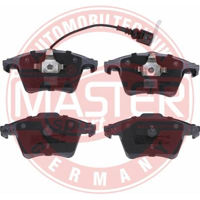 MASTER-SPORT GERMANY Brzdové platničky-sada PREMIUM 13046072362N-SET-MS