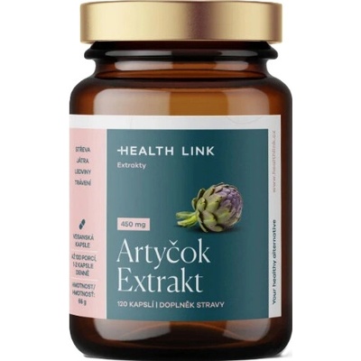 Health Link Artičok extrakt 450 mg 120 kapsúl
