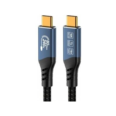 PremiumCord USB4 Version2.0 80Gbps 16K@60Hz 240W Thunderbolt 3 to 4 Cable 1.2m