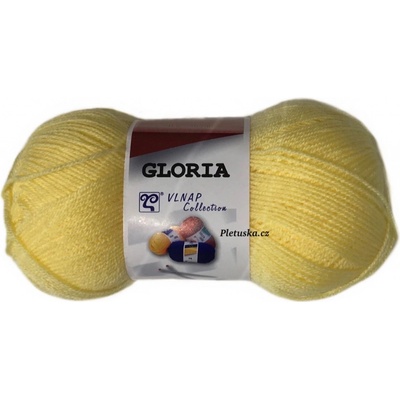 Příze Gloria žlutá 54033