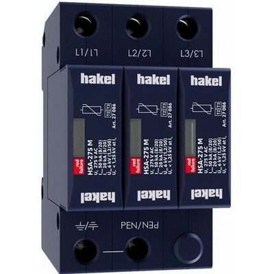 Svodič rázového přepětí HSA-275/3+0 M SPD typ 2+3 HAKEL 27083