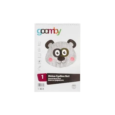 Goomby Блок за графики 20х30см 140гр 20 листа
