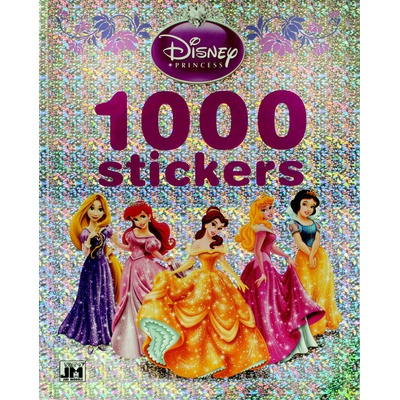1000 samolepek Princezny