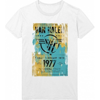 Van Halen tričko Pasadena '77