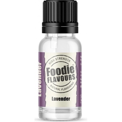 Foodie Flavours Přírodní koncentrované aroma 15 ml levandule