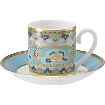 Villeroy & Boch Espresso šálka s podšálkou Sam. Aquamarin 100 ml