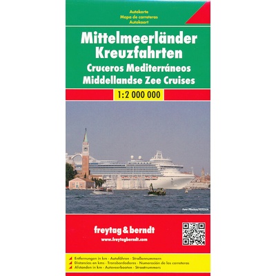 Mittelmeerländer Kreuzfahrten Středomoří 1:2M automapa