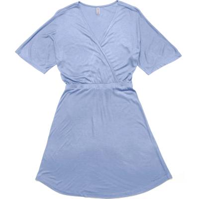 Mazine Дамска рокля Mazine Women's Faux-Wrap Jersey Dress - Dusk Blue - размер XS (134-1490-0211)