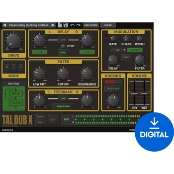 TAL SOFTWARE Dub-X Delay