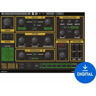 TAL SOFTWARE Dub-X Delay