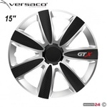 Versaco Тасове за джанти 15'' Versaco Carbon GTX - Black / Silver