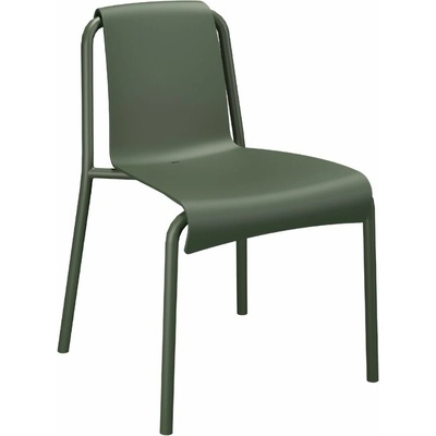 HOUE Nami Zelená plastová zahradní židle