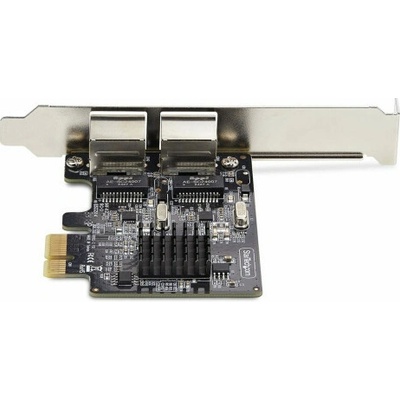 StarTech.com 2-Port Gigabit PCIe Network Adapter Card, TAA Compliant - Sítový adaptér - PCIe - Gigabit Ethernet x 2 - cerná - kompatibilní s TAA – Zbozi.Blesk.cz