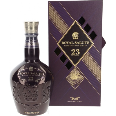 Chivas Regal Chivas Royal Salute 23y The Ultimate Tribute 40% 0,7 l (kazeta)