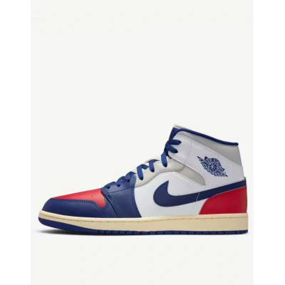 Nike Air Jordan 1 Mid White / Blue