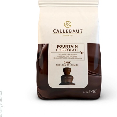 Callebaut do fontán hořká 57,6% 2,5 kg