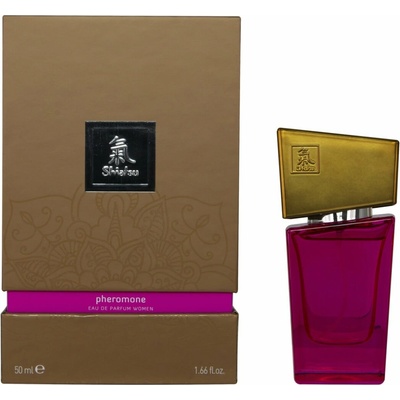 HOT Shiatsu Fragrance pink s feromony pro ženy 50 ml
