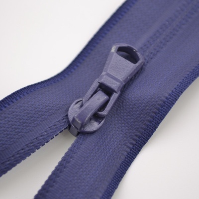Takoy Zip Sarah voděodolný se dvěma jezdci 5 mm - modrá 95 cm