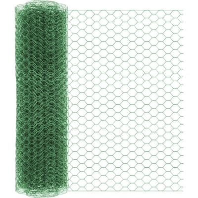 Chovatelské šestihranné pletivo; Zelené; 1000mm; 25x25mm; 25m – Zboží Mobilmania