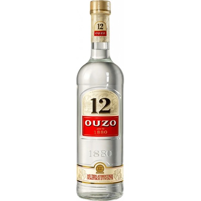 Ouzo 12 38% 0,7 l (čistá fľaša)