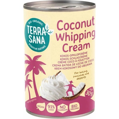 Terrasana kokosová smotana na šlahanie BIO 400 ml