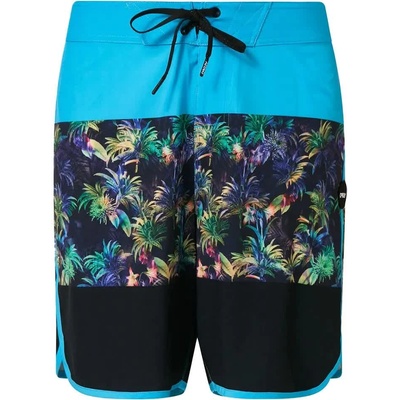 Oakley Бански гащета Oakley Neon Palms 19´´ swimming shorts - Multicolor (Blue Palm Block Print)
