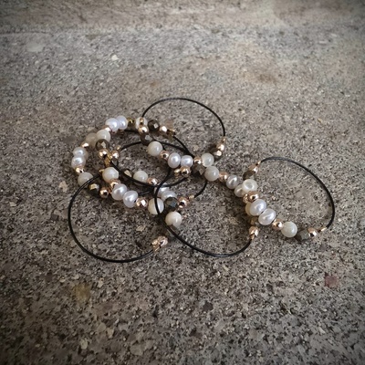 Katyba Prstene White Pearl 0177
