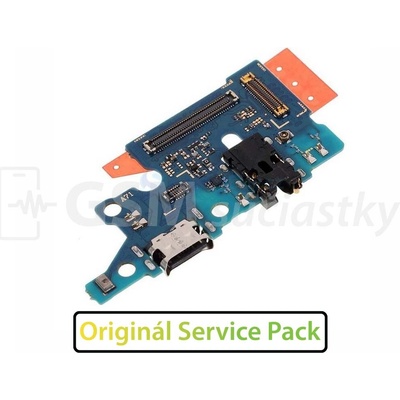 Doska nabíjania Samsung A715F Galaxy A71 - nabíjací konektor, mikrofón - Originál