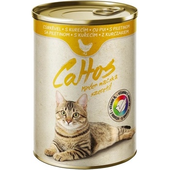 Cattos Cat with Chicken 415 g 24 ks