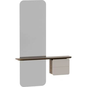 UMAGE Комплект за коридор в бяло и кафяво в дъбов декор One More Look - UMAGE (5820C5620-1)