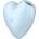 Satisfyer Cutie Heart - вибратор с въздушни вълни за клитор - акумулаторен, син