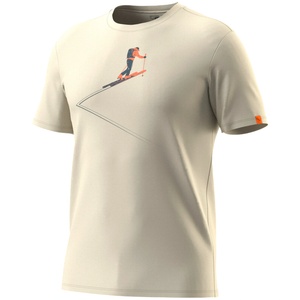 Dynafit Graphic Co T-Shirt M Размер: L / Цвят: бежов
