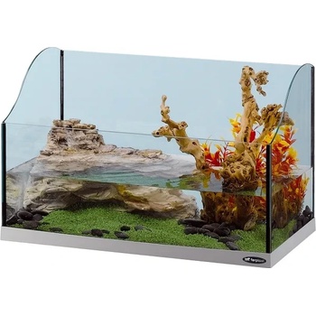 Ferplast - Jamaica 60 - Стъклен терариум за костенурки, 62, 5 x 34, 5 x 37 см