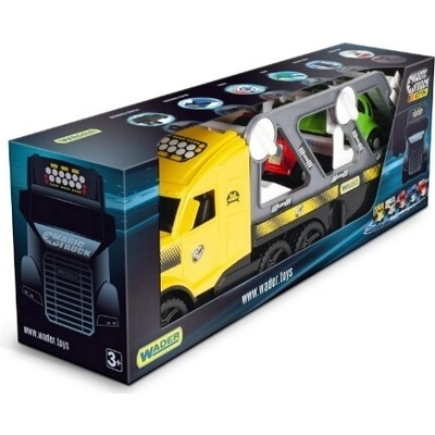 Wader Magic Truck Akční přepravní auto s autíčky 79 cm
