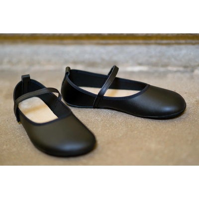 Ahinsa Shoes Ahinsa ANANDA balerínky narrow (úzké) černé