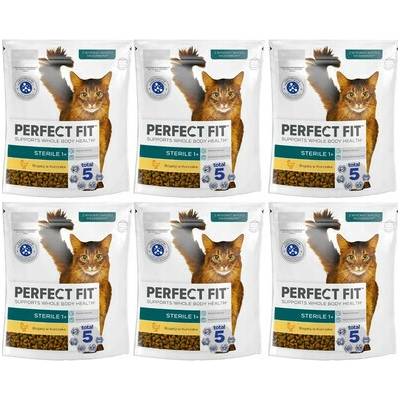PERFECT FIT Sterile 1+ bohaté na kuracie mäso 6 x 750 g