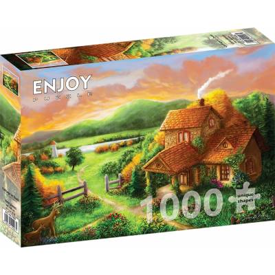 ENJOY Chalúpka za súmraku 1000 dielov