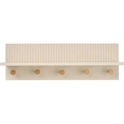 House Nordic Бежова стенна закачалка с рафт 50 cm Rocca - House Nordic (4292041)
