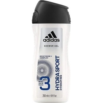 Adidas 3 Active Hydra Sport Men sprchový gél 400 ml