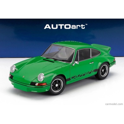 Carrera Autoart Porsche 911 Rs 2.7 Coupe 1973 Zelená Černá 1:18