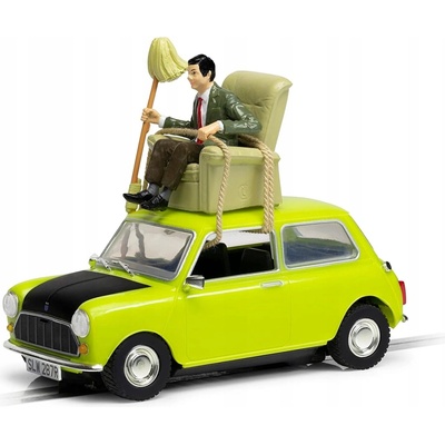 Scalextric Mini Cooper s figurkou Mr. Beana . 1:32